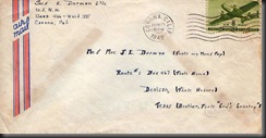 Dad's Envelope, 1945